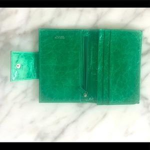 Made in Italy leather wallet fold